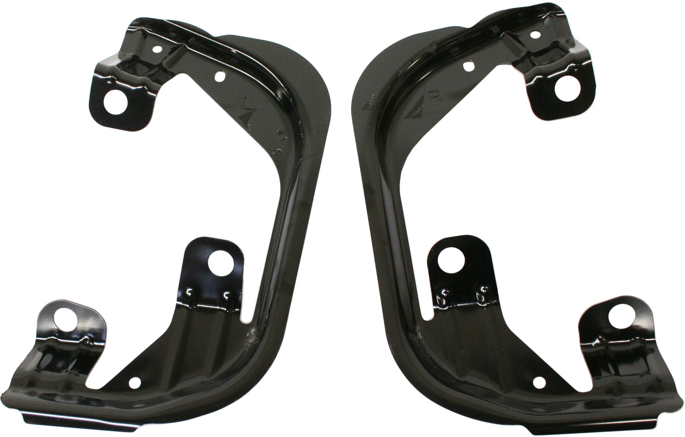 Evan Fischer Front, Driver and Passenger Side Fog Light Bracket Compatible with 2011-2018 Ram 2500, Fits 3500, Fits 2011-2012 1500, Fits 2009-2010 Dodge Ram 1500, Fits Ram 2500, Fits Ram 3500