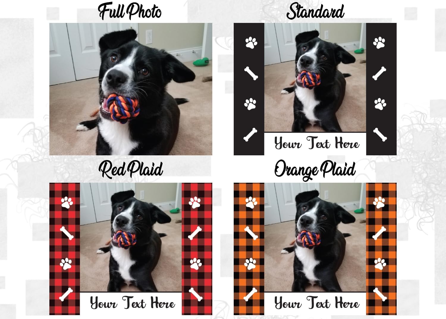 10oz. Custom Pet Photo Soy Candle