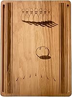 Vista 5 de Creative Gifts International Tabla de embutidos de corte con temática de cancha deportiva (diamante de béisbol)