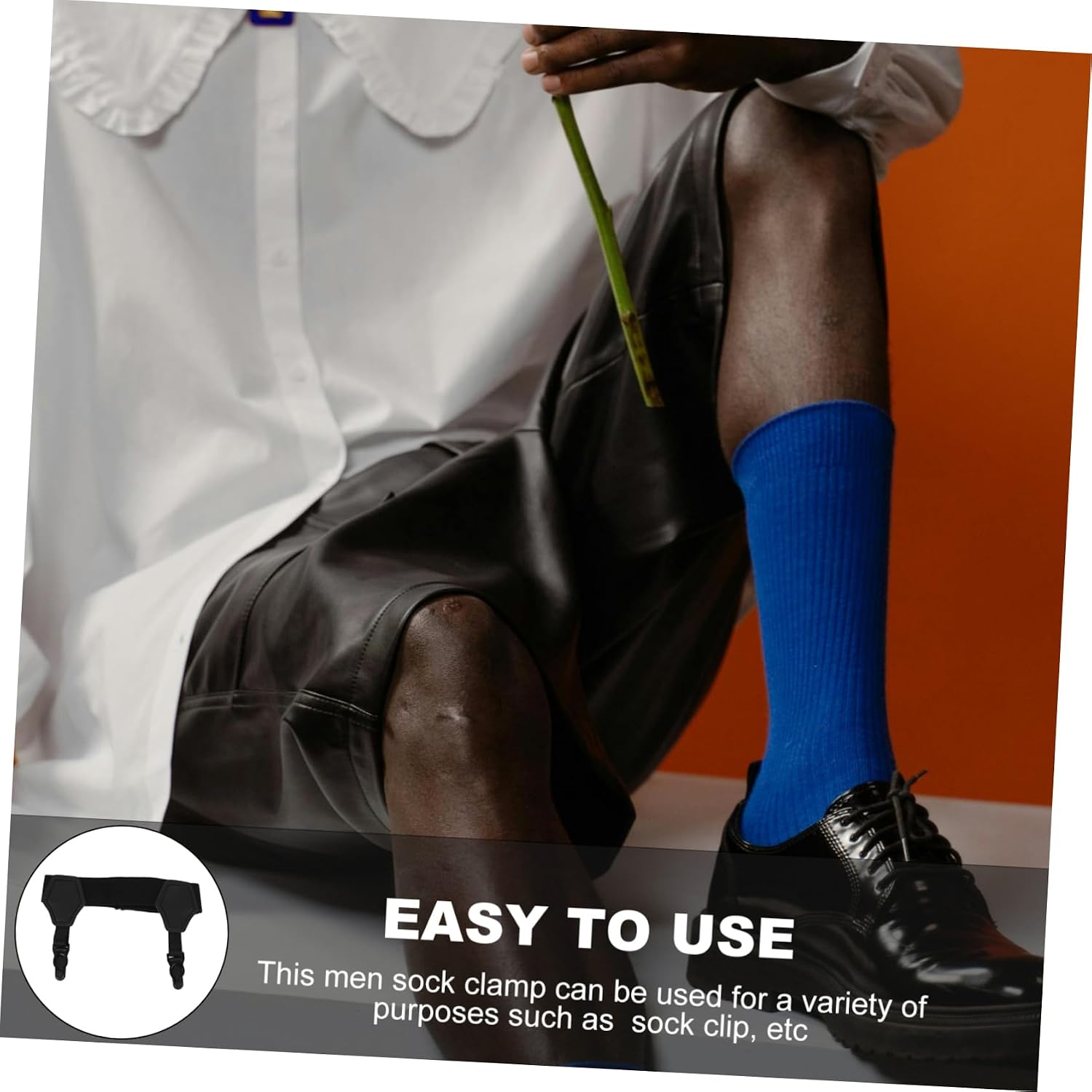 VALICLUD Accessories for Men Sock Garters Sock Clips Socks Holder Grips Clips Sock Holder Straps Sock Garters for