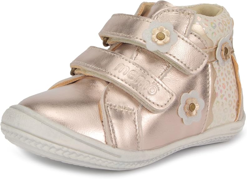 Amazon.com: Memo Bella First Walking Zapatos ortopédicos para niñas de  cuero natural zapatillas (niños pequeños), rosa, 5 niño de 2 a 3 años :  Ropa, Zapatos y Joyería