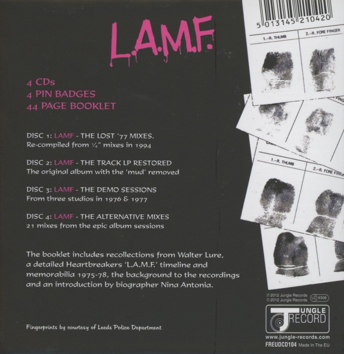 L.A.M.F: Definitive Edition Boxset