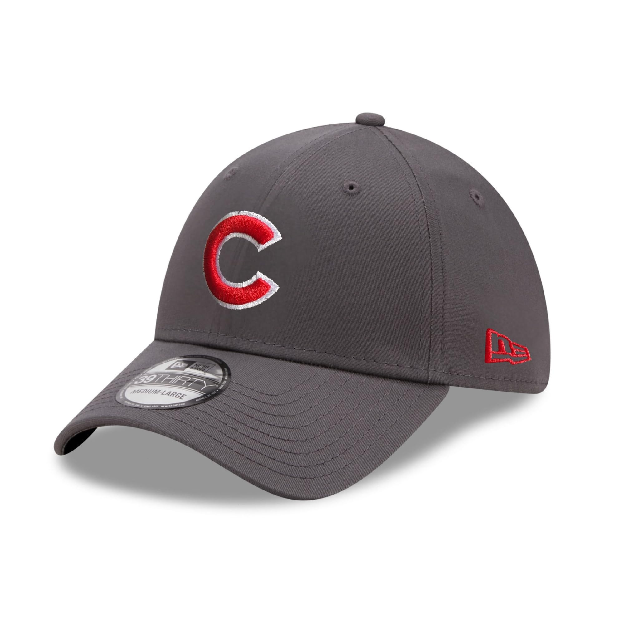 New Era Chicago Cubs MLB Graphene Grey 39Thirty Stretch Cap