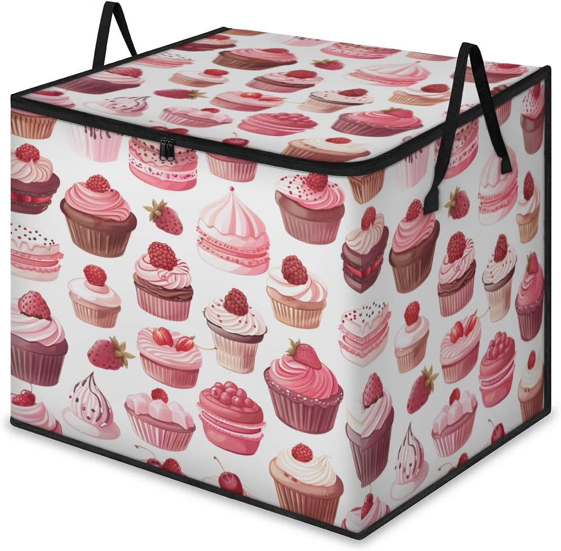 Honeybaby 214L Extra Large Comforter Storage Bag London Street Storage Totes with Lids Waterproof Closet Organizer Folding Blanket Storage Bags for Clothes Bedding Pillows