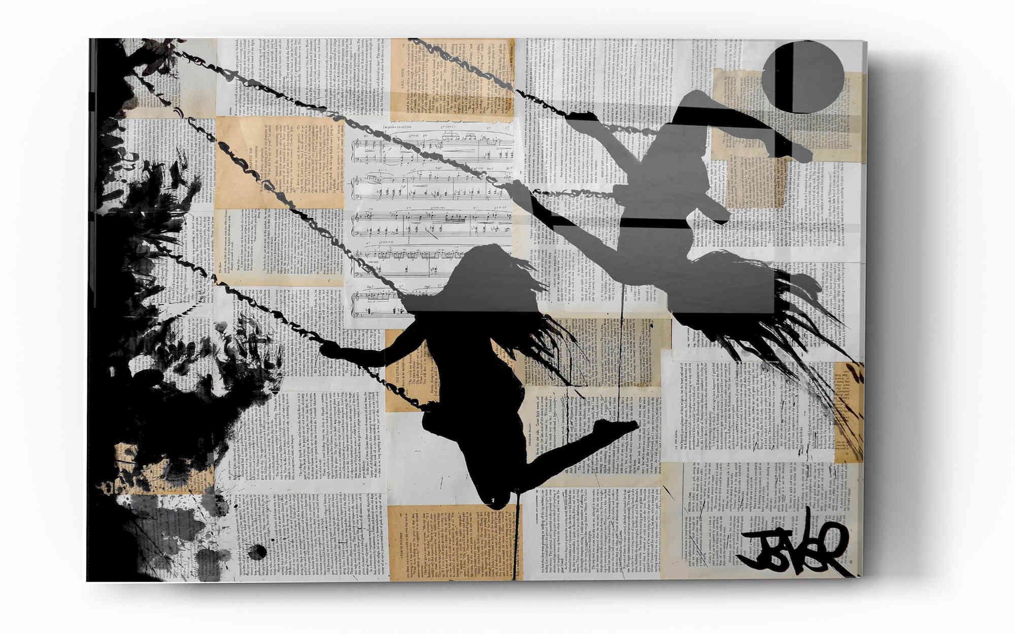 Epic ArtSummer' by Loui Jover, Acrylic Glass Wall Art, 12"x16"