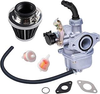 PZ19 Carburetor Compatible with Taotao ATV 125cc 50cc 70cc 90cc 100cc 110cc Dirt Pit Bike Scooter Moped Go karts CRF with 35mm Air Filter