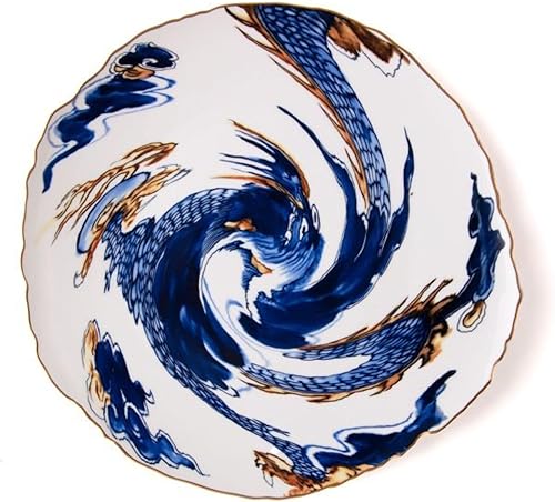 SELETTI Clásicos sobre ácido - Plato de dragón Imari