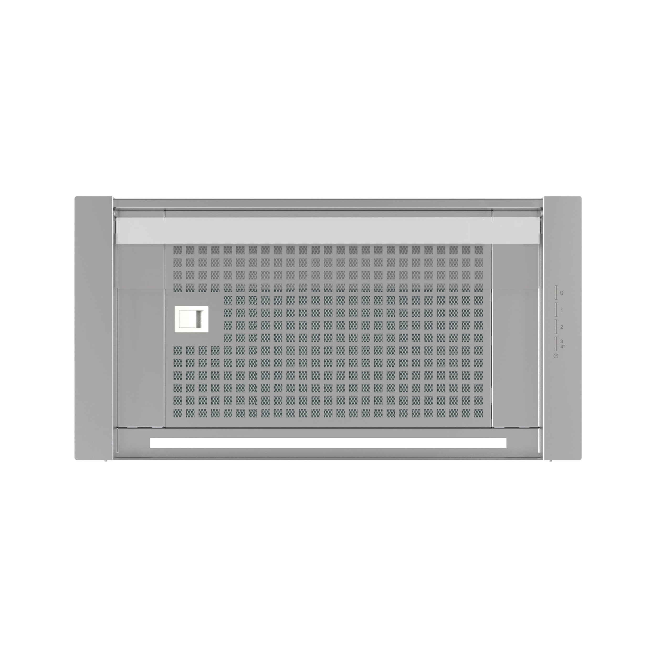 Cata Campana Extractora Corona X 60/A Panel de Control Electrónico 4 Niveles de Extracción Fácil Instalación Motor Extra Silencioso Potencia 283 W Ancho 60 cm Color Inox