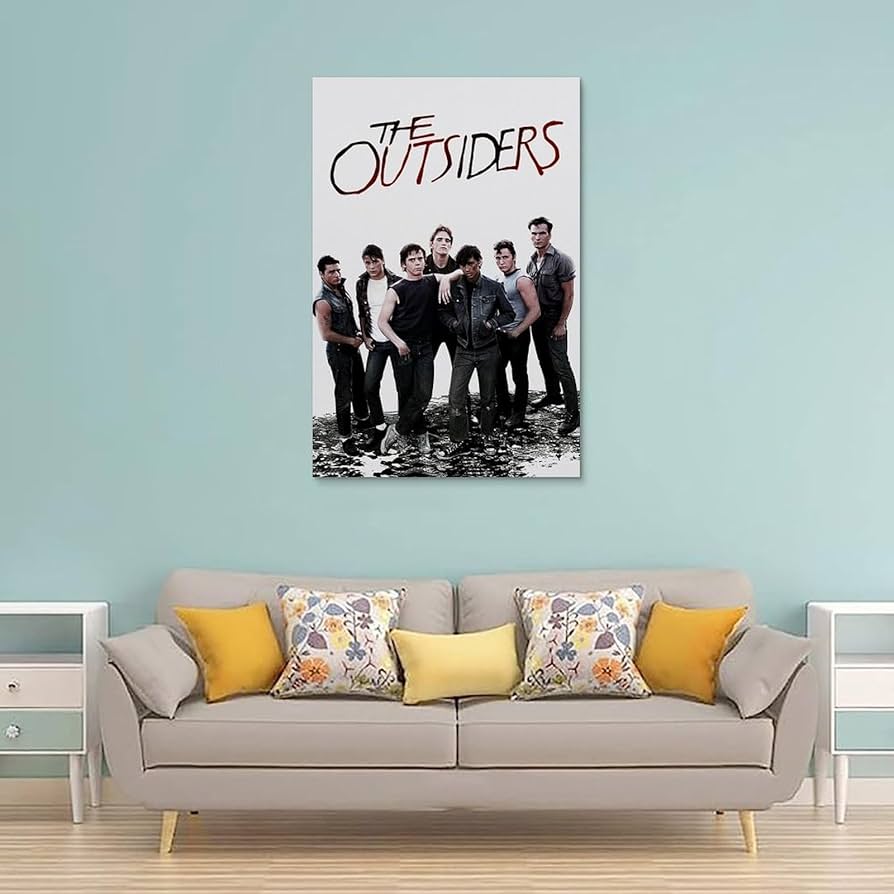 「THEOUTSIDERS」ポスター Amazon.com: The Outsiders Movie Poster 12x18 inch(30cmx46cm