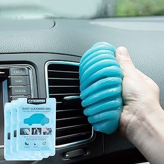 Cleaning Gel for Car Detailing Putty Car Vent Cleaner Goo Cleaning Putty Gel Auto Detailing Tools Car Interior Cleaner Dust Cleaning Mud for Cars Dust Cleaner Slime Keyboard Cleaner Gel (3Pack)