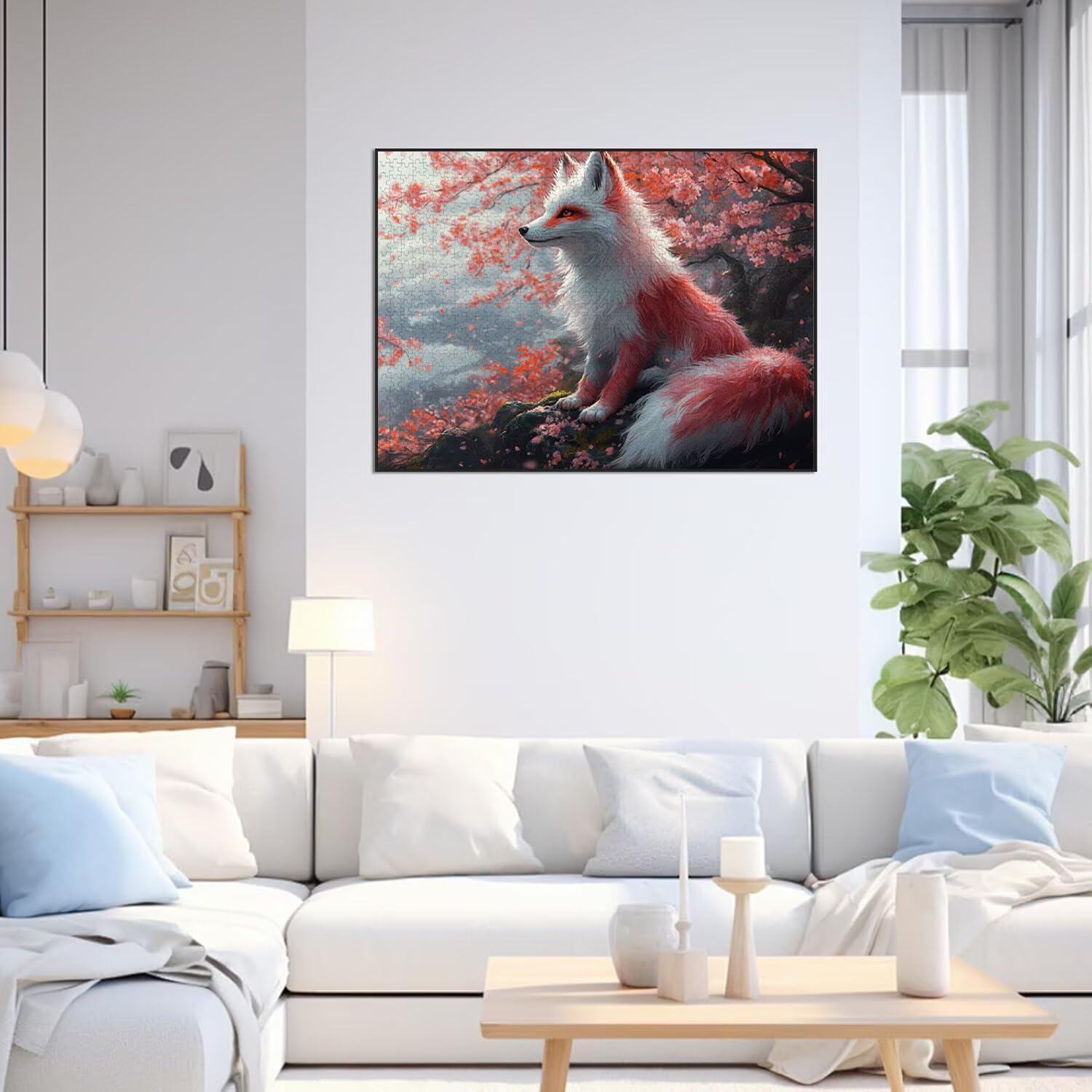 Puzzle 3000 Pezzi volpe Puzzle Adulti, Gioco Educativo, n-260 | Jigsaw Puzzles ciliegio in fiori, Impossibile Difficile Sfida, Classici Gioco Familiare, Giochi Divertenti, Idee Regalo