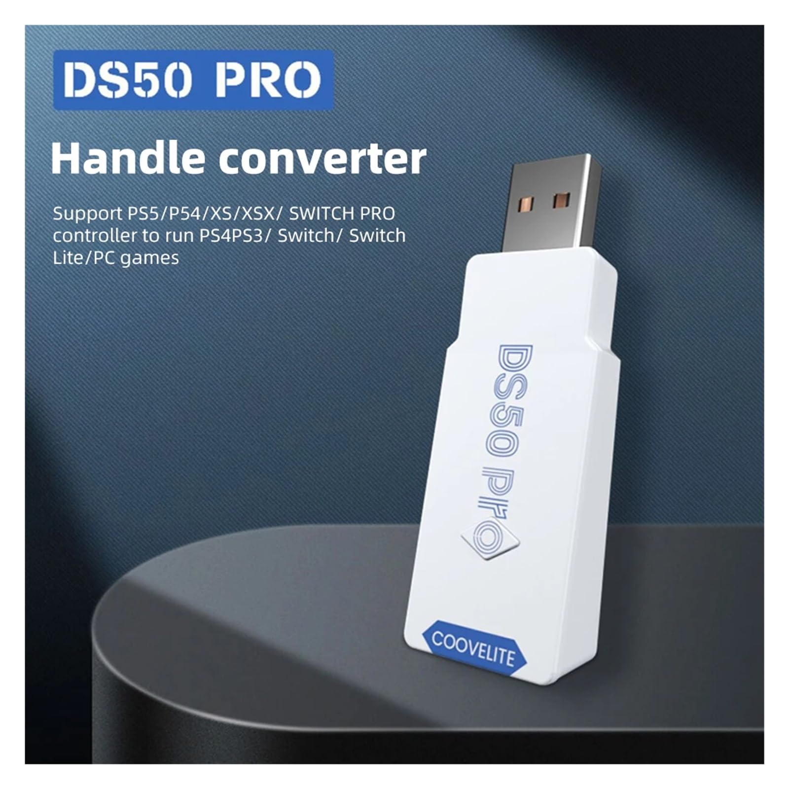 Amazon.com: DS50 Pro Gamepad Converter USB Receiver Fit for PS5