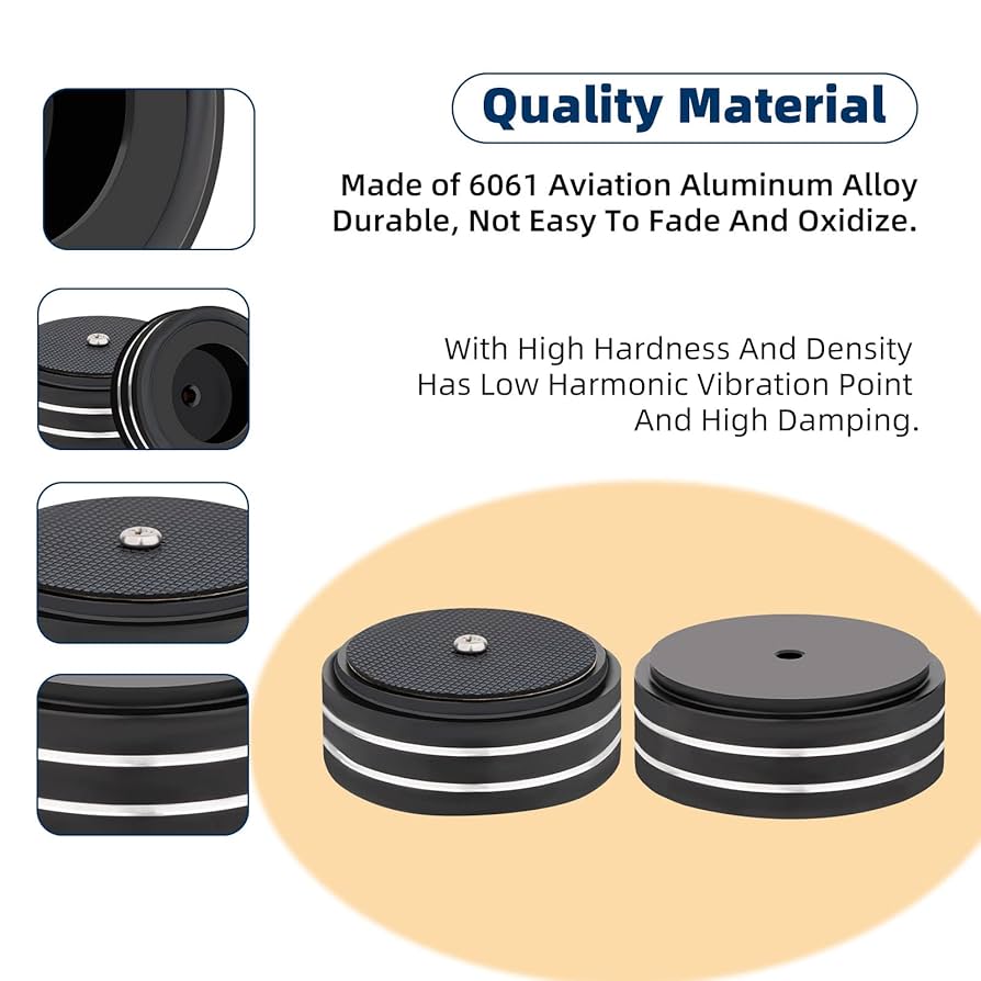 M/SF/T SOUND 6’3” Amazon.com: Monosaudio Speaker Isolation Feet Aluminum