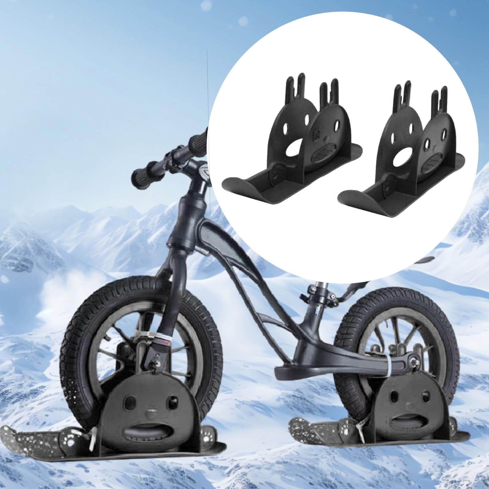 Bicicletta Senza Pedali per, Slittini da Neve, Set da Discesa, Sull'erba, Slittino