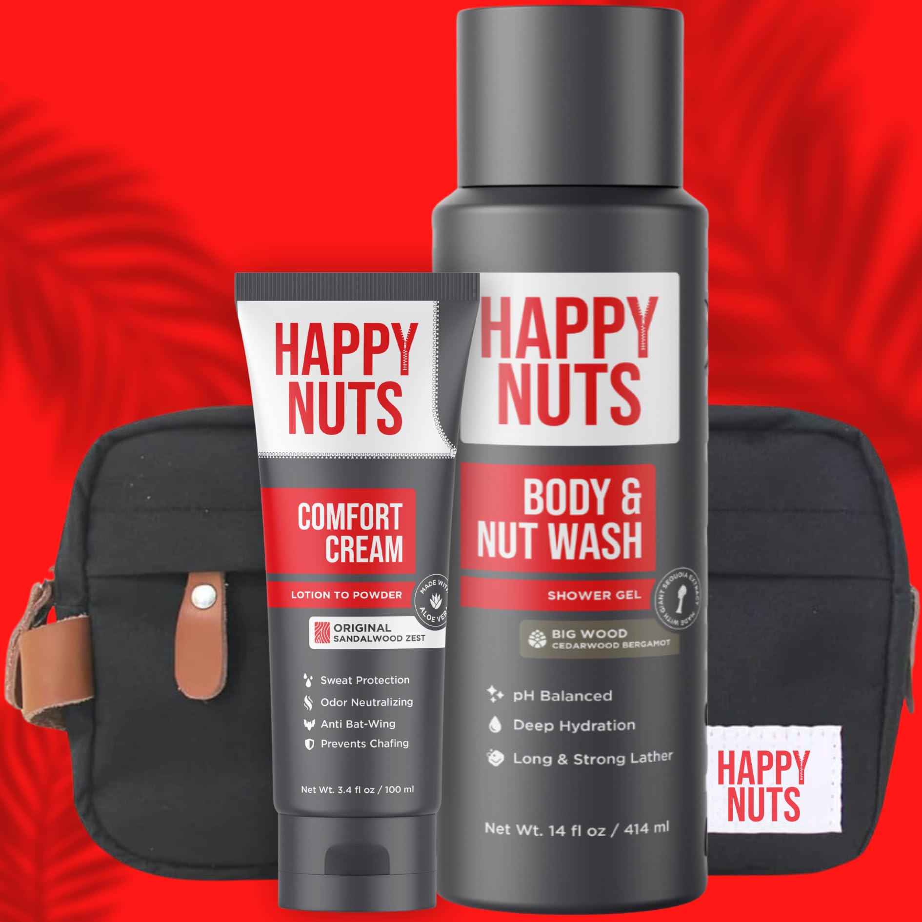 トリートメント Happy Amazon.com : Happy Nuts Starter Sack Bundle Comfort Cream