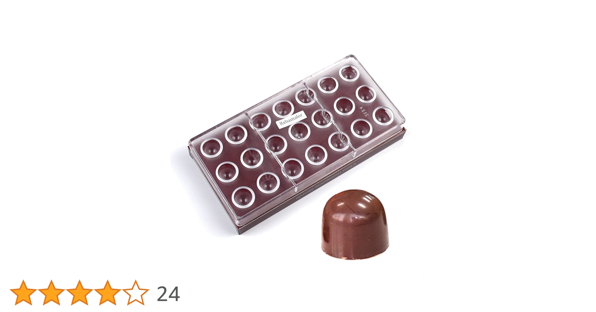 Amazon | ポリカーボネート チョコレート型 21 キャビティ 8g