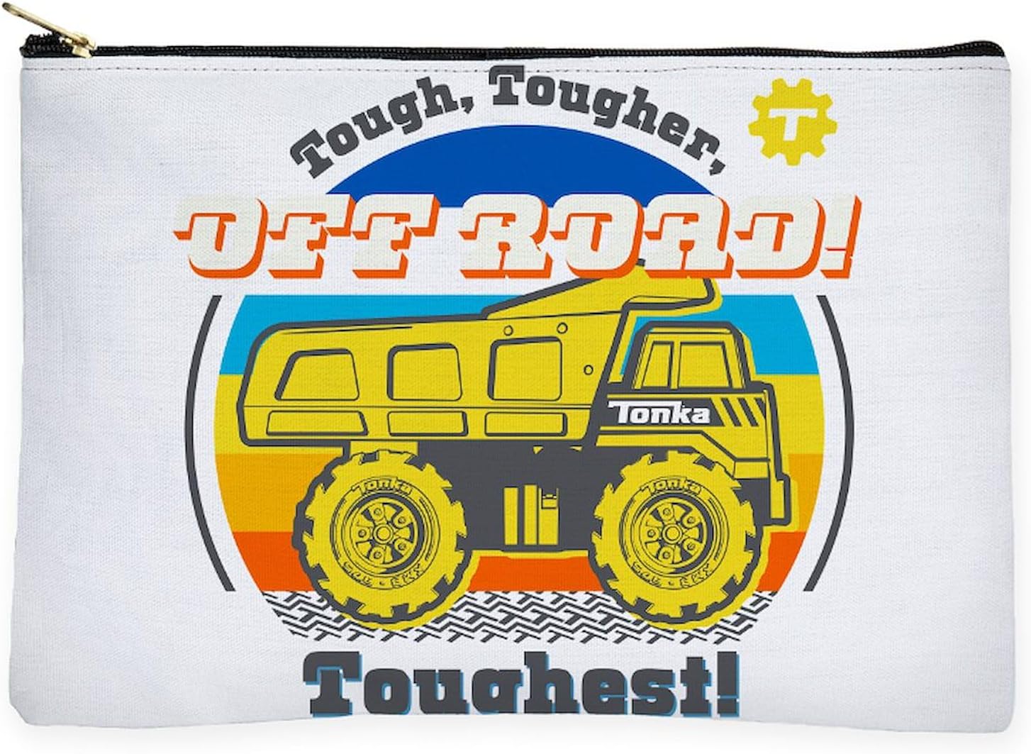 CafePress Tonka Off Road! Zipper Makeup Pouch, 8.5"x6"