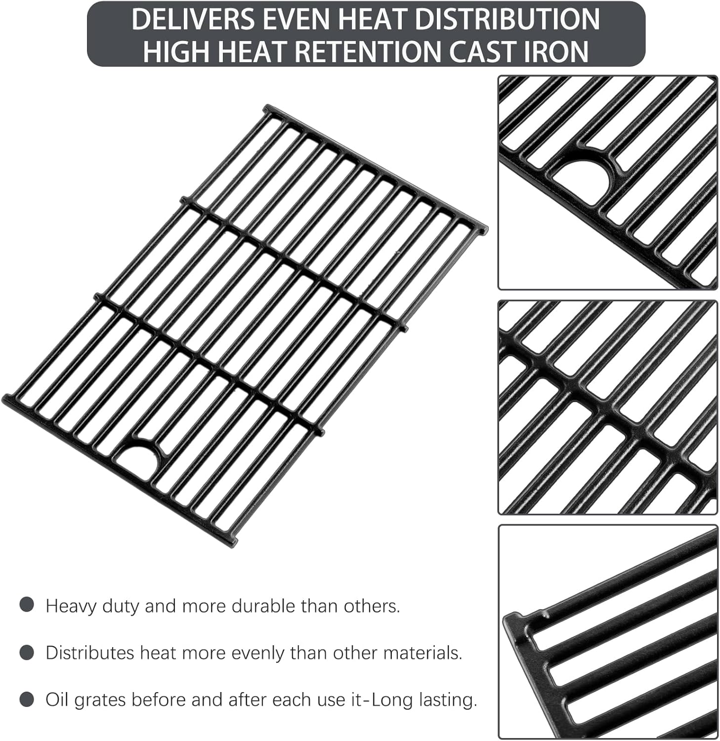 463229521 Grill Grates Replacement Parts for Charbroil Grill Parts G426-0005-W1 463228622 463229021 463229521B 463259223 463284422 Charbroil Performance 6 Burner Grill Replacement Parts