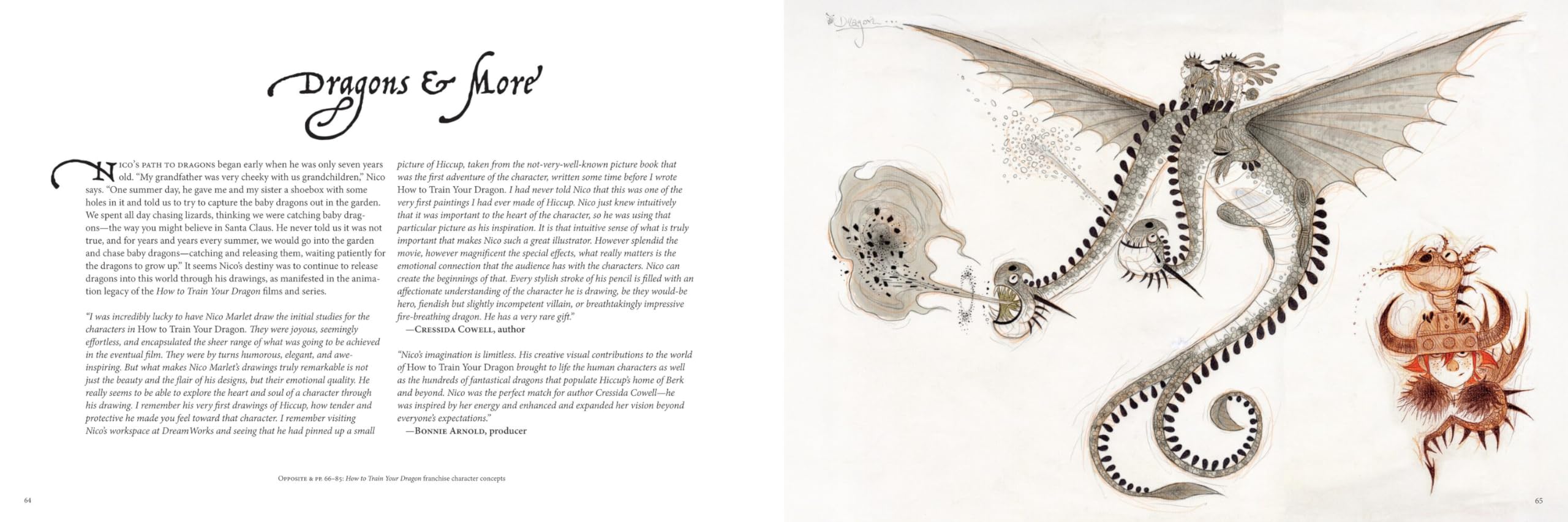 The Art of Nico Marlet: Boisterous Beasts & Deadly Dragons