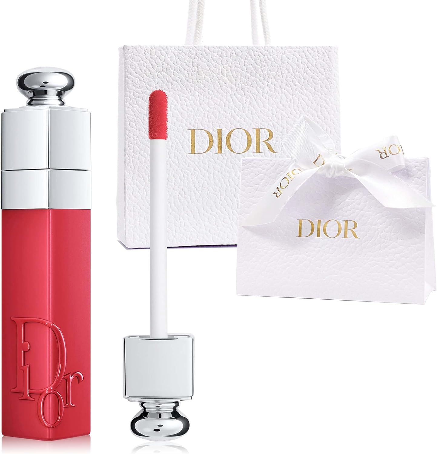 DIOR アディクト リップ ティント (#661 ナチュラル ハイビスカス) リップティント 化粧品 誕生日 プレゼント ギフト ショッパー付き