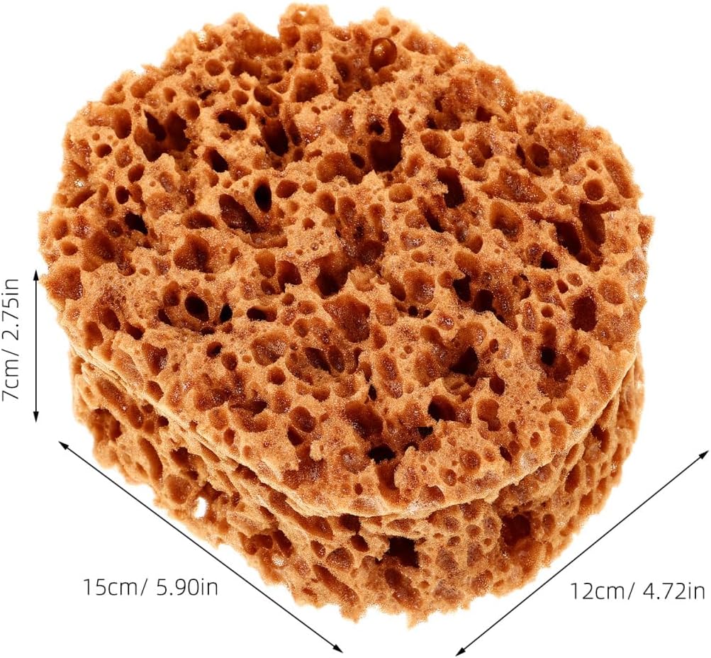 UPKOCH Reusable Natural Sea Sponge Painting Tool 5.90X4.72X2.75In Texturing Sponge for Wall Art Decorative Crafts and DIY Painting Projects