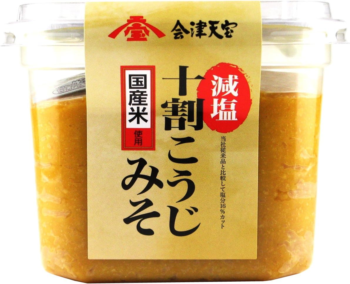 会津天宝 減塩十割こうじみそ