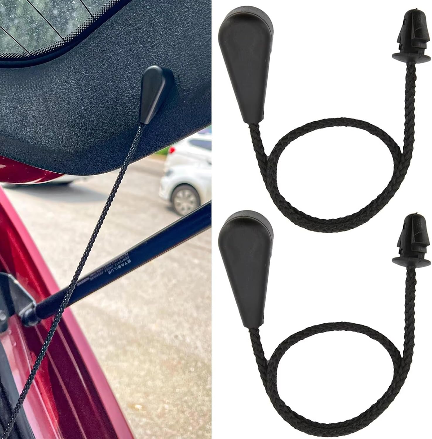 Rear Parcel Shelf Strap For Megane For Clio Car Boot Parcel Shelf Cord String Strap Rear Trunk Storage Package Tray Tie Strap 7701045160 7701062123