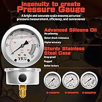 Vista 3 de Kit de carga de acumulador de nitrógeno hidráulico, kit de llenado de nitrógeno, sistema de prueba de presión de nitrógeno con 7 acoplamientos, 3
