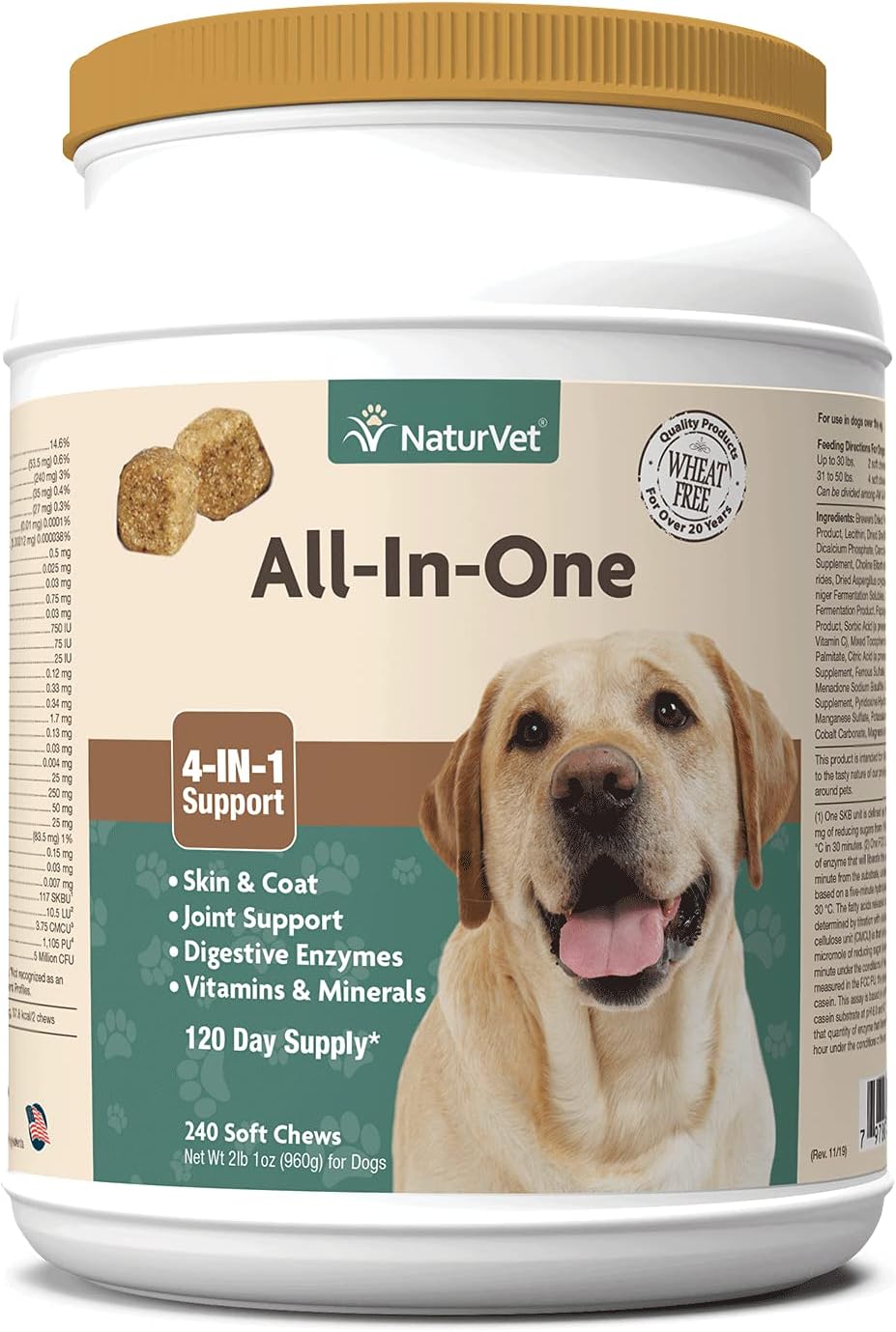 labrador vitamins