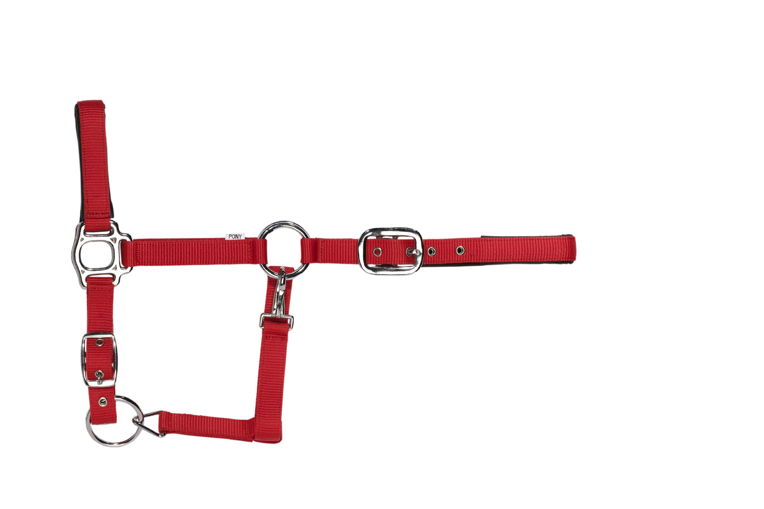USG United Sportproducts Germany USG 35816 - Cabezada para Caballos, Color Rojo, Talla Pony