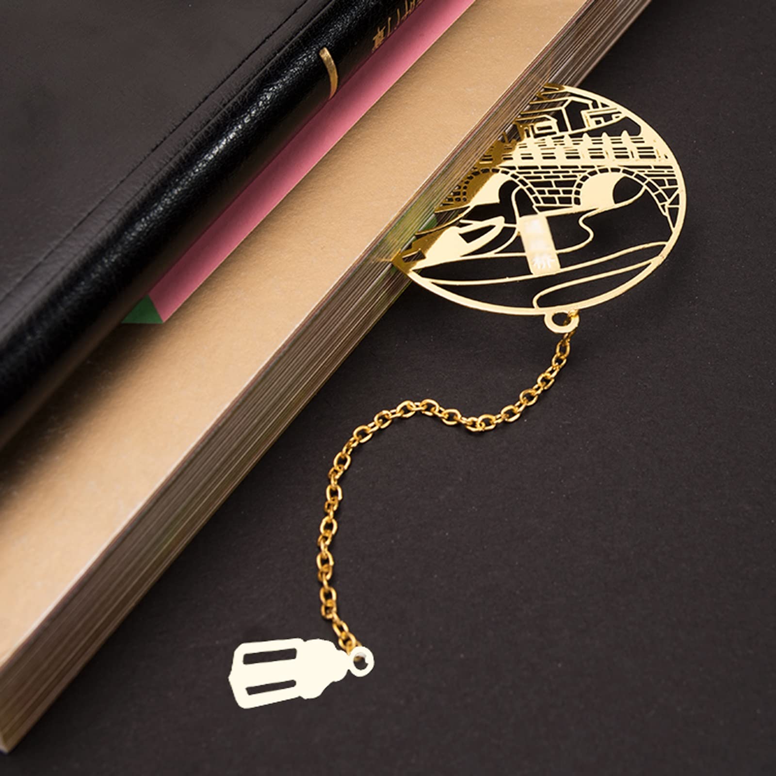 Signet 3PCS Signets en métal Bookmark avec boîte-Cadeau for Femmes étudiant Enseignant Graduation Cadeau de Noël signets pour Hommes Femmes