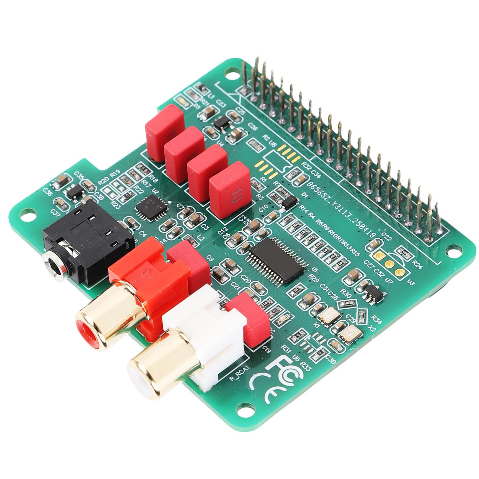 Sxhlseller DAC HiFi Adatto per il di Riproduzione Musicale Avanzato Pi, Ideale per gli Amanti del Suono, Riproduci Facilmente Musica HiFi