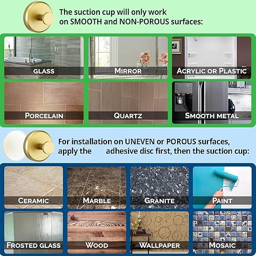 Miniatura 4 de Ganchos de ventosa de césped con forma, ganchos de ventosa, ganchos de ventosa resistentes, para ducha, baño, cocina, puerta de vidrio, espejo,