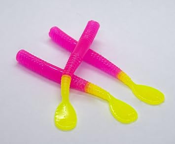 BnR Tackle BFC3.5 Holey Worm, 3.5", BFC, 8/Pack