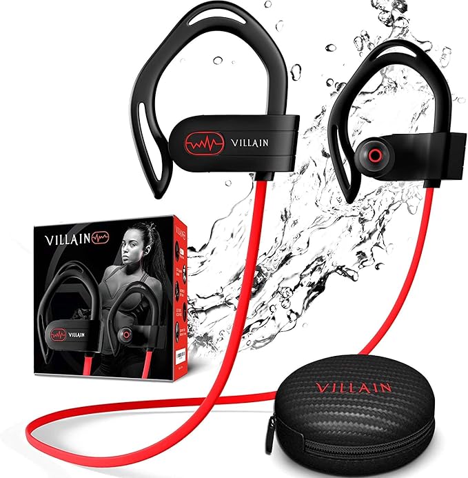 Villain Sport Headphones Running Headphones Workout