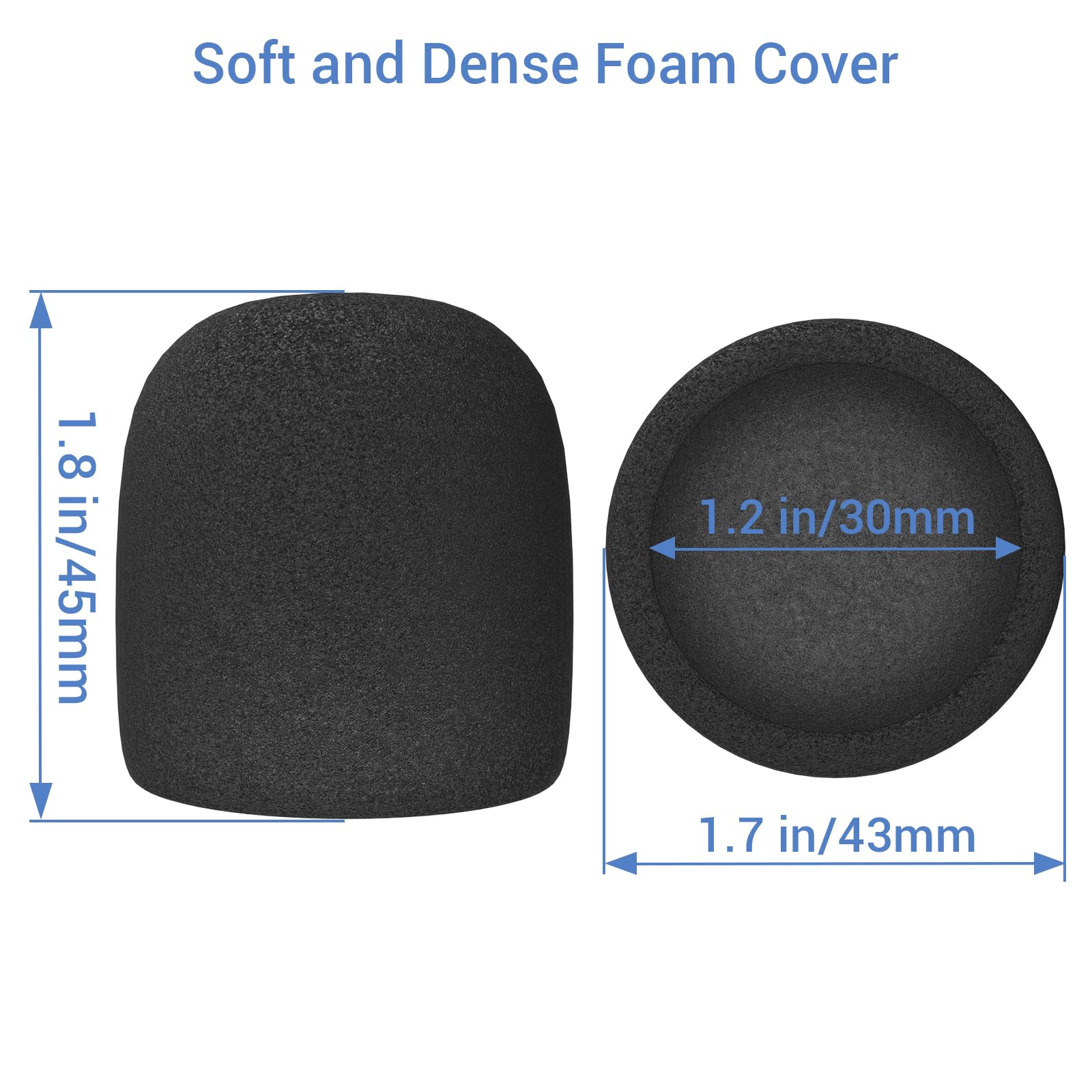 Amazon.com: Cubilux Foam Cover & Furry Windscreen Pack Compatible