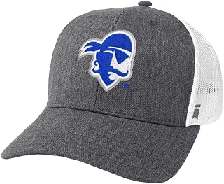 Official Collegiate Team Logo 3 Adjustable Snapback Trucker Hat - Unisex for Men and Women