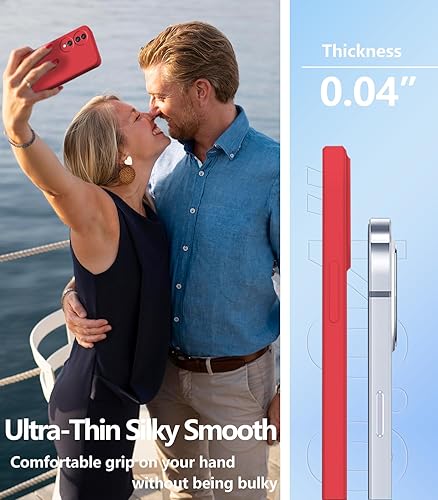 Miniatura 10 de Compatible con Honor 70 Funda de silicona líquida verde oscuro, suave al tacto Honor 70 funda delgada de silicona a prueba de golpes (verde)