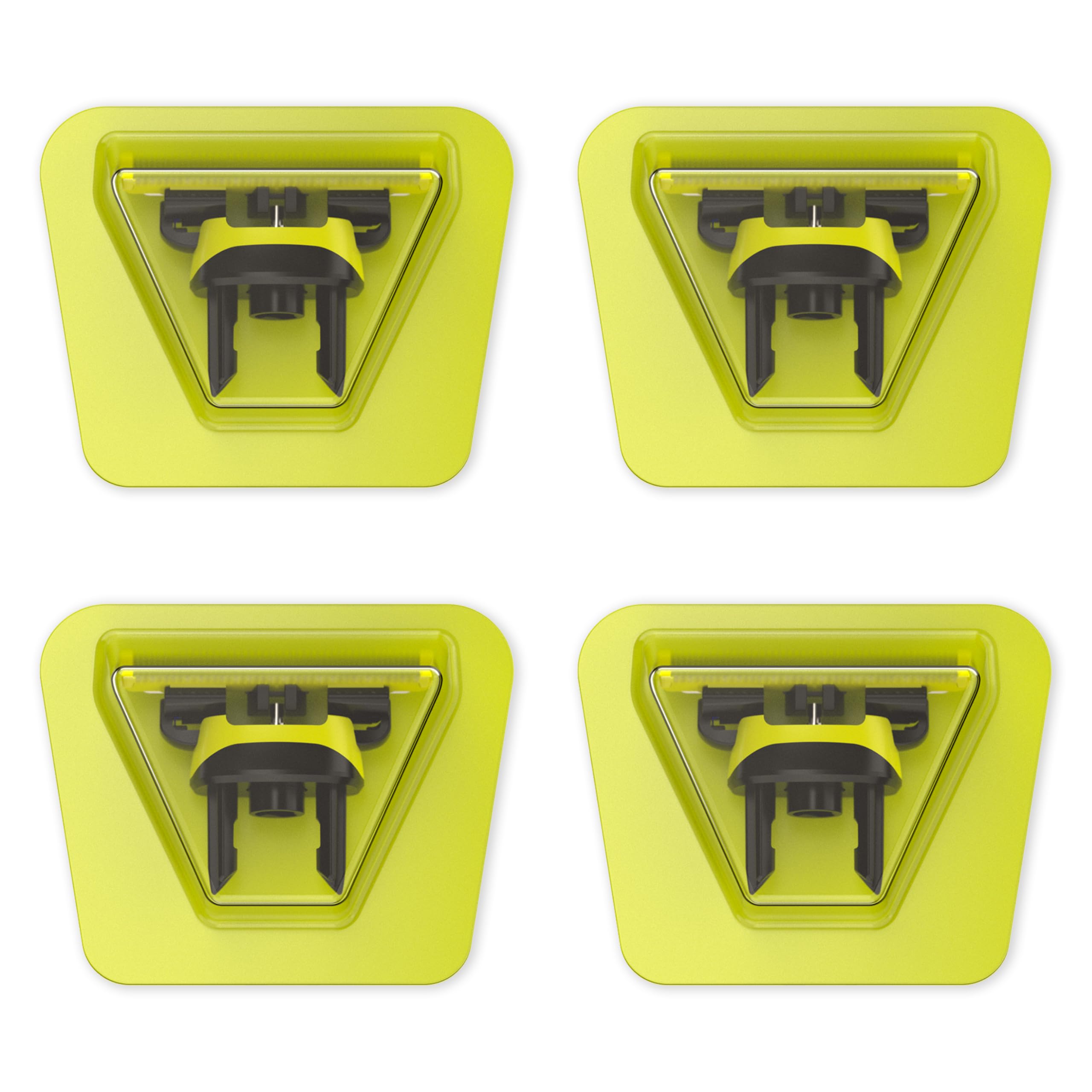 Juego de 4 cuchillas de recambio y 3 peines guía, compatibles con one blade QP2520 QP2630 QP2724 QP2734 QP2834 QP6510