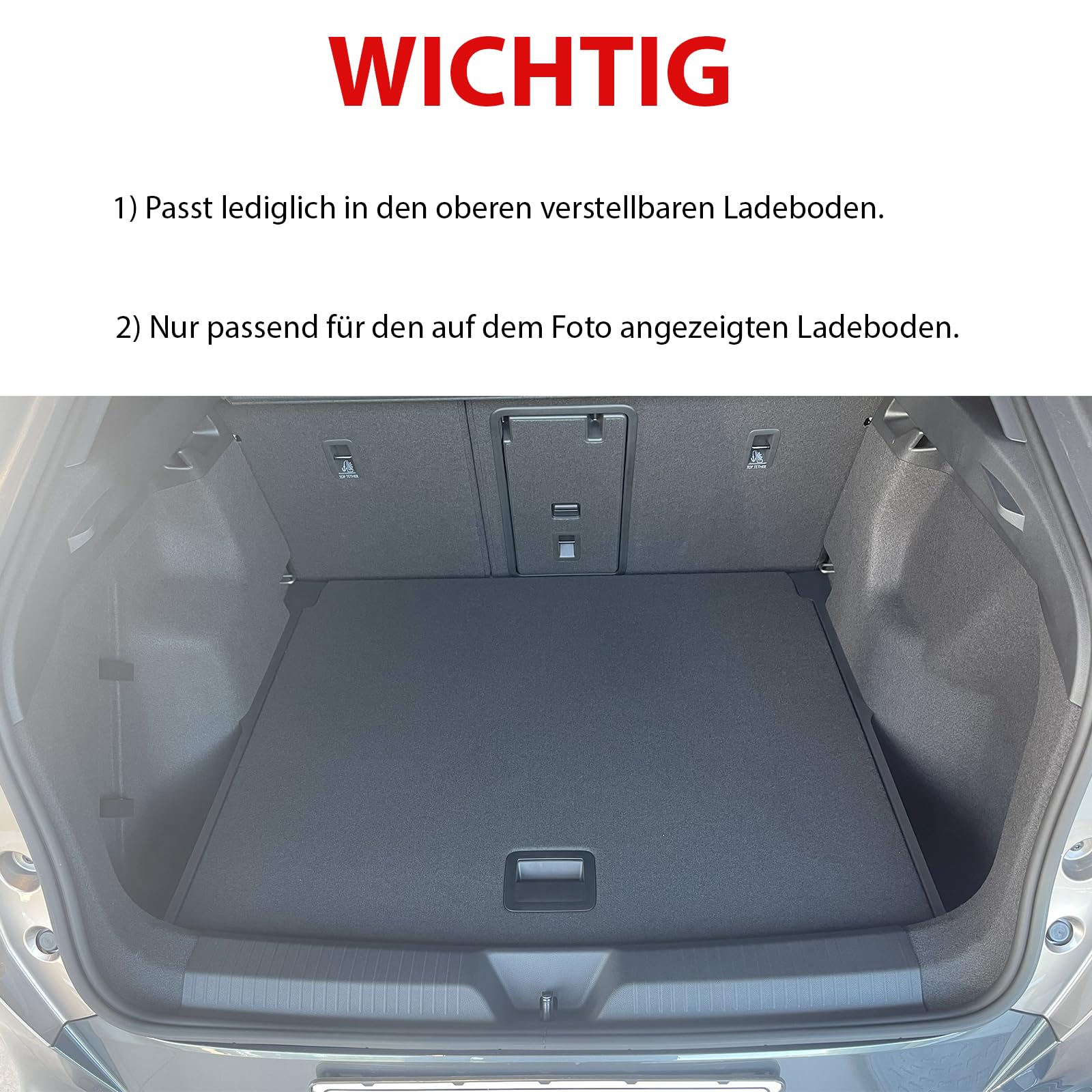 ELMASLINE 3D Kofferraumwanne für CUPRA BORN ab 2021 | Standard Ladebo, 36,95