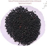 Vista 4 de WECANDO 600 unidades de acupuntura Vaccaria Needle Ear Seeds Masaje Pasta Pegatinas Oído Auricular Prensa Semilla