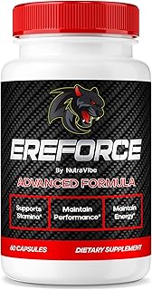 Ereforce – Advanced Daily Formula with Premium Ingredients to Help Fuel Energy, Support Daily Performance & Active Lifestyle | Just 2 Easy-to-Swallow Pills a Day (60 Capsules)