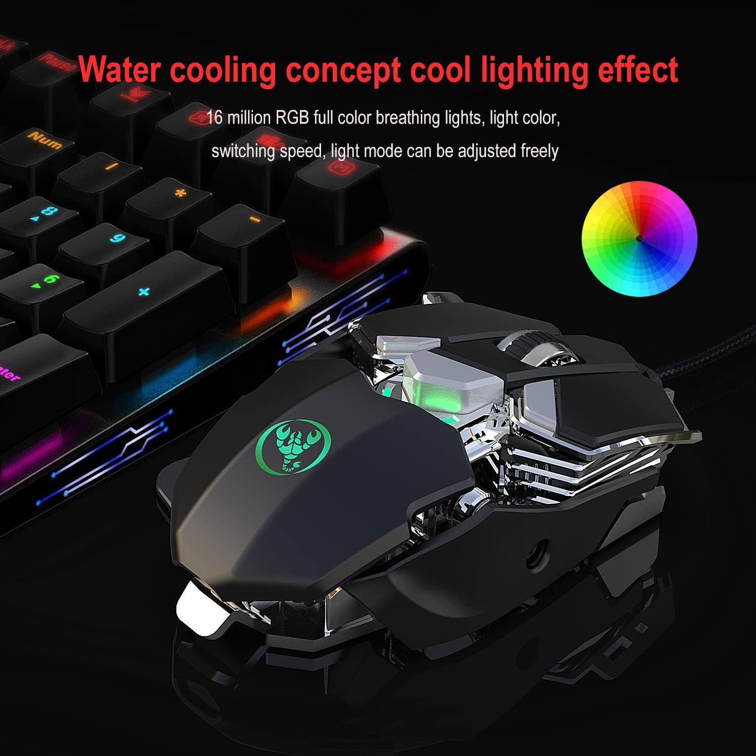 UINO J600 RGB Lighting Effects