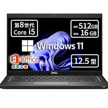DELL Latitude 5290 ノート型パソコン Amazon.co.jp: 【整備済み品】 DELL 2in1ノートパソコン