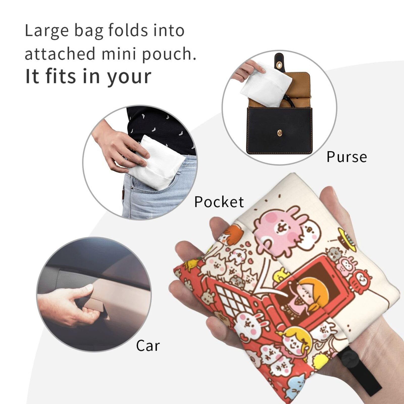 カナヘイの小動物　バッグ　3色あり　（K198）（レッド）　✓ Amazon.co.jp: カナヘイの小動物 バッグ 3色あり （K198