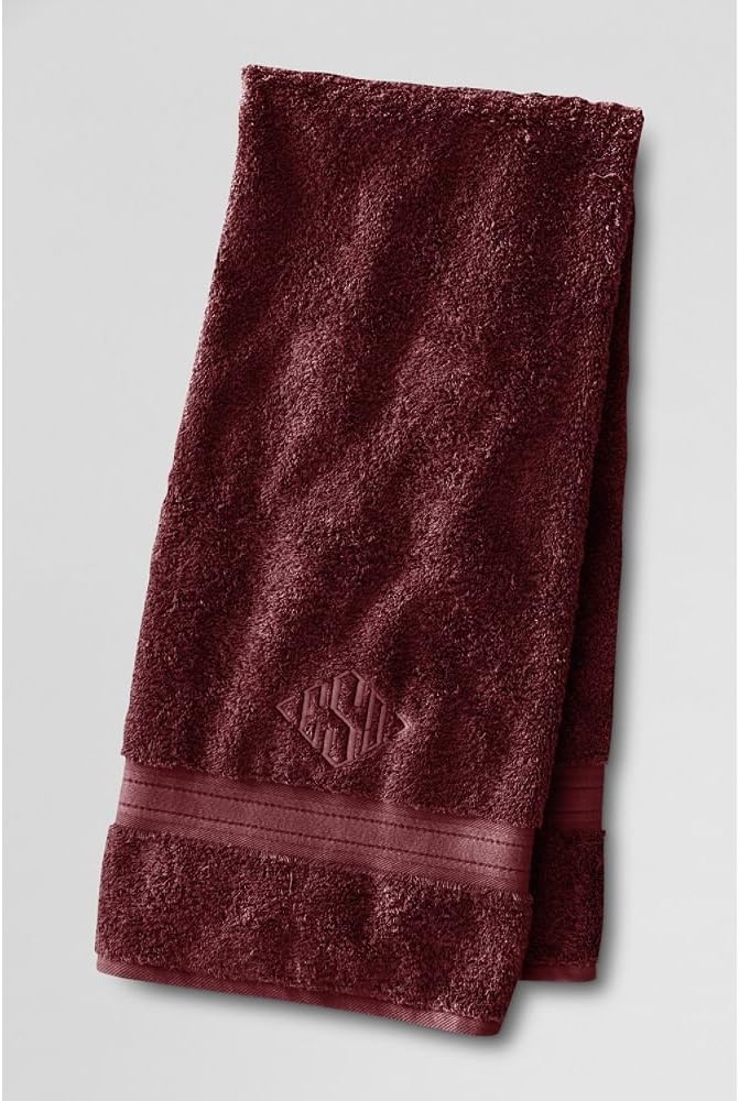 Lands' End Supima Bath Towel, Burnt Umber Home & Kitchen