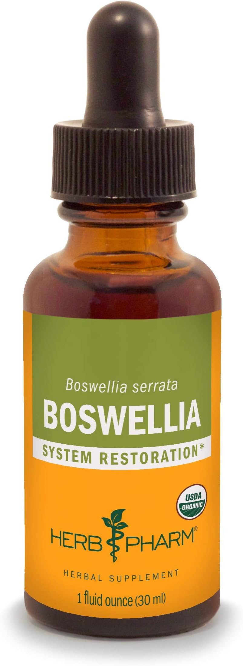 Herb Pharm Certified Organic Boswellia Liquid Extract for Joint Support, 1 Fl Oz