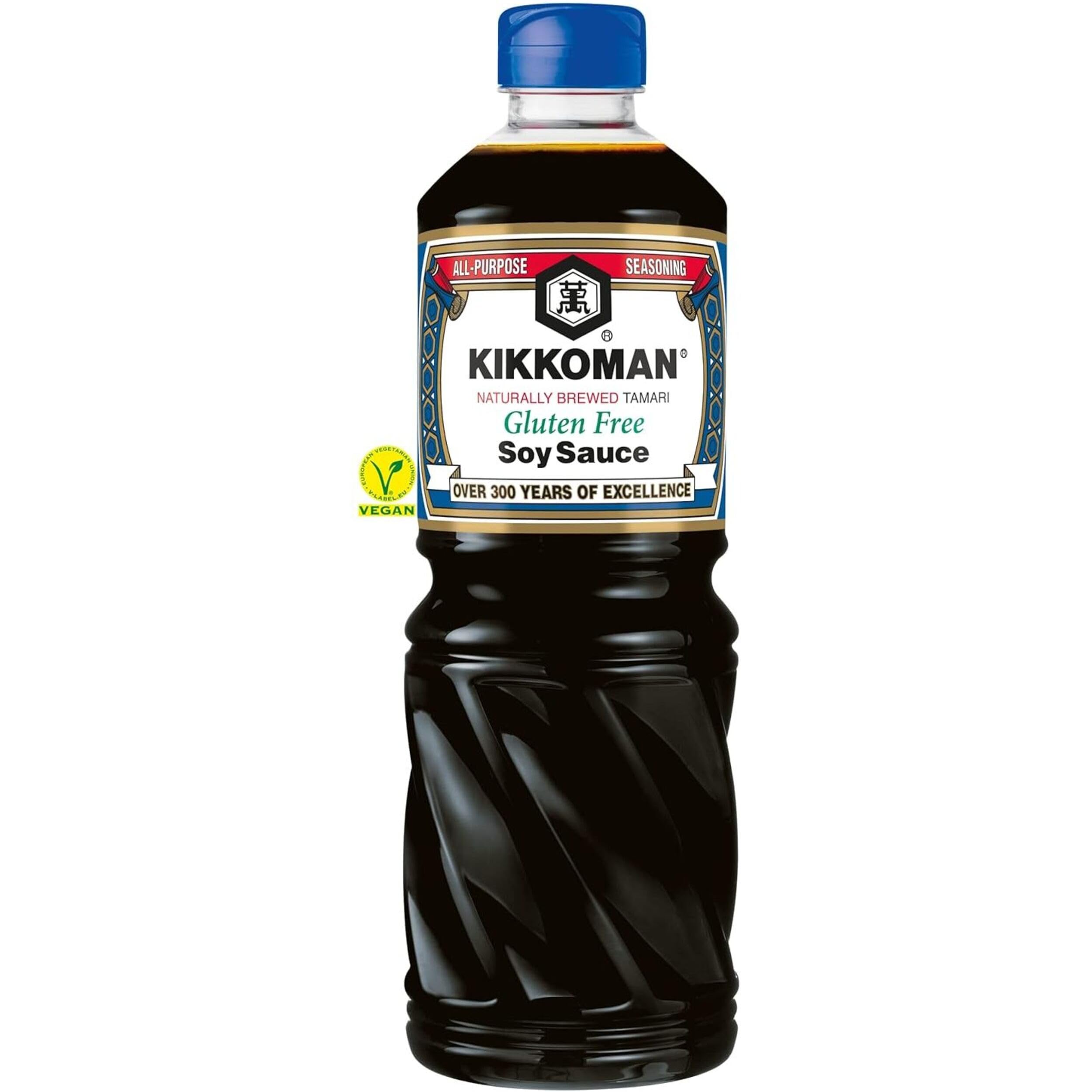 KikkomanTamari Gluten free Soy Sauce, 1 Litre, Naturally Brewed