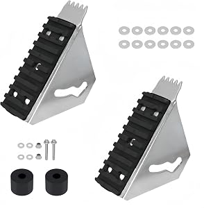 Shoe/Feet Kit for Extension Ladder, Ladder Feet, Ladder Shoes, Shoe kit for Extension Ladders, Aluminium Extension Ladder, Extension Ladder Parts for D8220 D1800 D1700 D1300 D1200(23PCS)