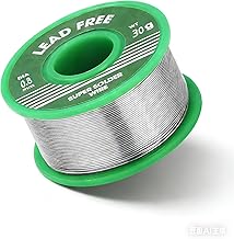0.8mm Soldering Tin,Lead Free Soldering with Rosin Core,Solder Wire for Electric Soldering,Electronic Components Repair and DIY (0.8mm 30gF)